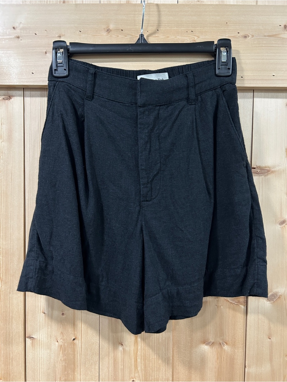 Abercrombie & Fitch Sloane Tailored Linen-Blend Shorts XS Quiet Luxury Old Money